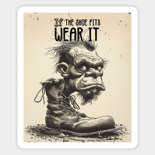 The Troll: If the Shoe Fits, Wear It Magnet